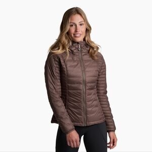 Women's Brown Quilted Jacket